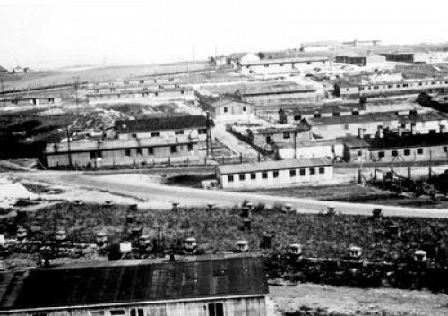 Krakau-Plaszow, 1944, Ansicht des Lagers Plaszow, Yad Vashem