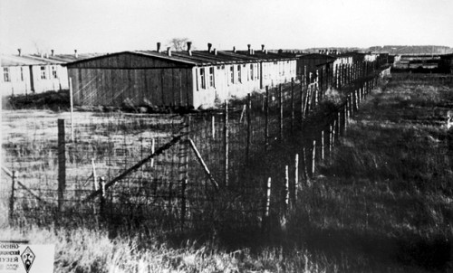 Lamsdorf, o.D., Baracke des Kriegsgefangenenlagers, Yad Vashem