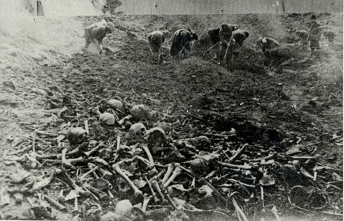 Bogdanowka, 1944, Exhumierung von Opfern nach dem Ende der Besatzung, Derzhawnij archiw odeskoj oblasti