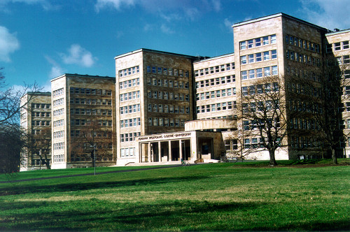 Frankfurt am Main, o.D., Das ehemalige I.G.-Farben-Haus, Fritz Bauer Institut, Werner Lott