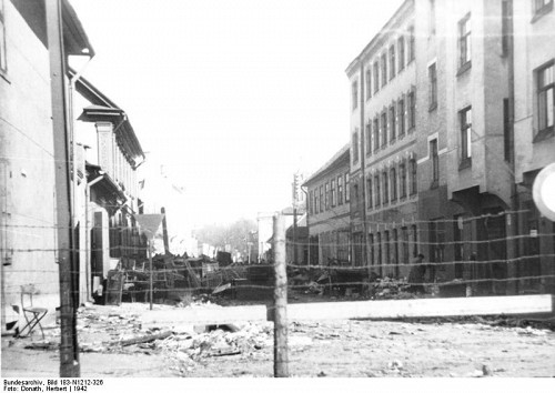 Riga, 1942, Das Ghetto, Bundesarchiv, Bild 183-N1212-326, Herbert Donath