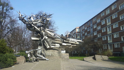 Danzig, 2019, Denkmal aus dem Jahr 1979, Stiftung Denkmal
