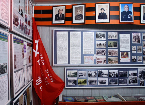 Odessa, 2012, Blick in die Ausstellung: Jüdische Soldaten in der Roten Armee, Stiftung Denkmal