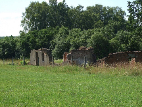 Kolditschewo, 2008, Ruinen des Lagers, Zbigniew Wołocznik