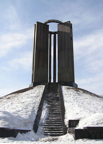 Donezk, 2006, Denkmal für die Opfer des Faschismus, Andrew Butko