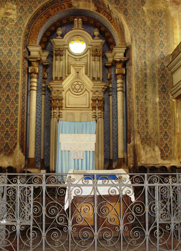Sathmar, 2008, Altar der orthodoxen Synagoge, Margo Schwartz