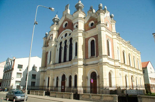 Sathmar, 2013, Orthodoxe Synagoge, Szatmári Friss Újság
