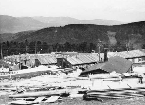 Natzweiler-Struthof, 1945, Ansicht des Konzentrationslagers, DMPA, Ministère de la Défense