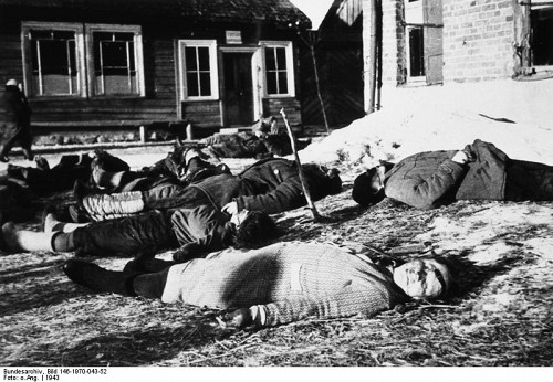 Bei Minsk, 1943, Getötete Zivilisten, Bundesarchiv, Bild 146-1970-043-52