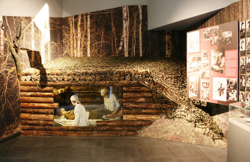 Minsk, 2014, Blick in die Ausstellung, Belorusskij gosudarstwennyj muzej istorii welikoj otetschestwennoj wojny
