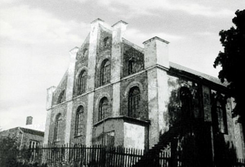Krottingen, o.D., Die 1941 zerstörte Synagoge, gemeinfrei
