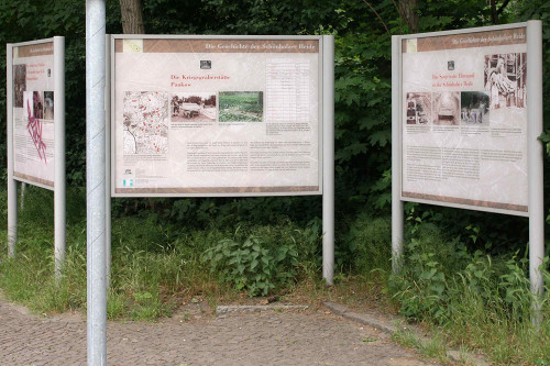 Berlin, 2015, Informationstafeln in der Schönholzer Heide, Stiftung Denkmal
