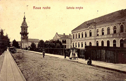 Rawa-Ruska, o.D., Ansicht der Stadt vor dem Zweiten Weltkrieg, gemeinfrei