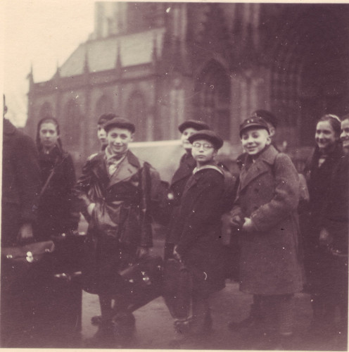 Köln, 1939, Schüler der Jawne bei der Abfaht nach England, Lern- und Gedenkort Jawne