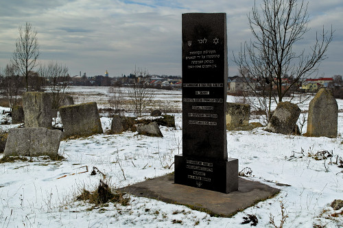 Busk, 2015, Denkmal für die ermordeten Juden auf dem jüdischen Friedhof, Christian Herrmann