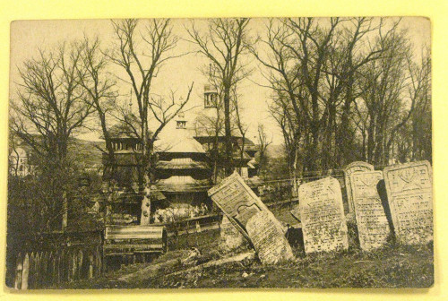 Rohatyn, o.D., Historische Aufnahme vom alten Friedhof, New York Public Library