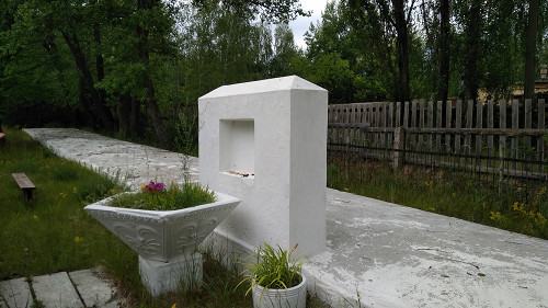 Tschernobyl, 2017, Denkmal für die ermordeten Juden, Sergej Paskewitsch