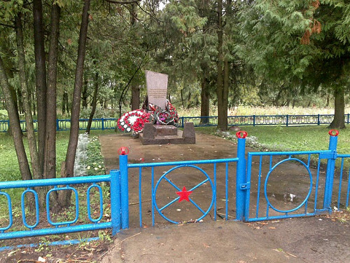 Malyj Trostenez, 2010, Gedenkstein am Ort der letzten Massenerschießung im Juni 1944, Sabine Erbstößer