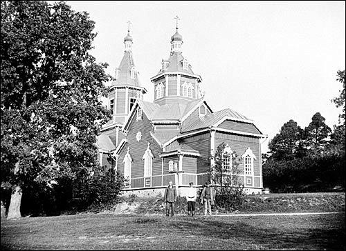 Gorodeja, 1896, Alte Kirche im Ort, gemeinfrei