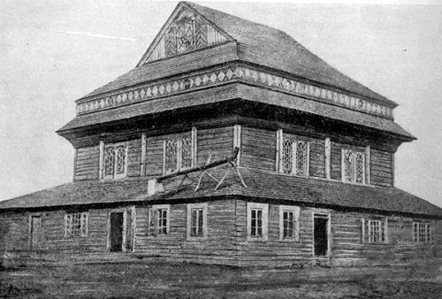 Iwje, um 1900, Frühere Synagoge, gemeinfrei
