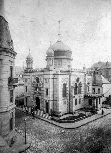 Luxemburg (Stadt), o.D., Die 1943 zerstörte Alte Synagoge, gemeinfrei
