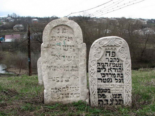 Scharhorod, 2017, Alter jüdischer Friedhof, Jewgennij Schnajder