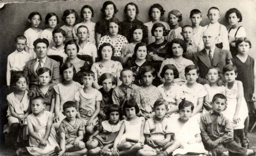 Biržai, 1939, Kinder einer jüdischen Schule, Yad Vashem