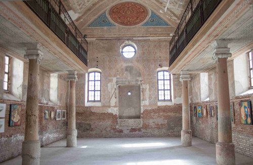 Mátészalka, 2016, Innenansicht der Synagoge, Wikipedia Commons, gemeinfrei, Szilas