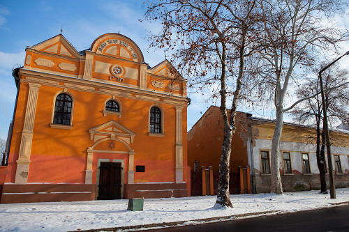 Mátészalka, 2013, Außenansicht der Synagoge, Krisztián Bócsi