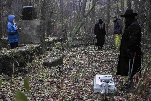 Wachniwka, 2016, Archäologische Untersuchung der Erschießungsstätte im Wald, Stiftung Denkmal, Anna Voitenko