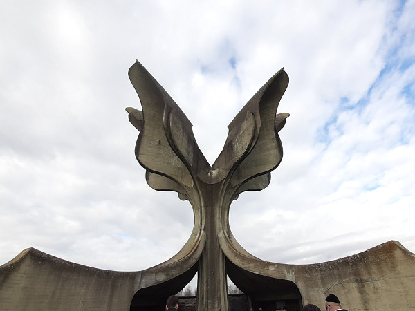 Jasenovac, 2024, Die »Blume« in Nahaufnahme, Stiftung Denkmal