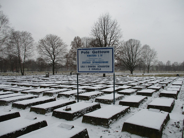 Lodz, 2016, Das Ghettofeld auf dem Jüdischen Friedhof, קובץ על יד / Wikimedia Commons