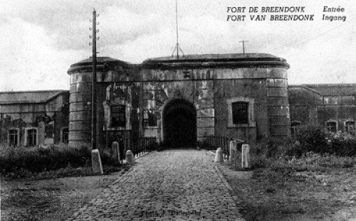 Breendonk, o.D., Eingang des Forts, CEGES/SOMA