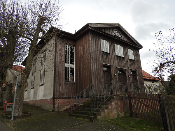 Aschenhausen, 2023, Ansicht der Synagoge im heutigen Zustand, CC0