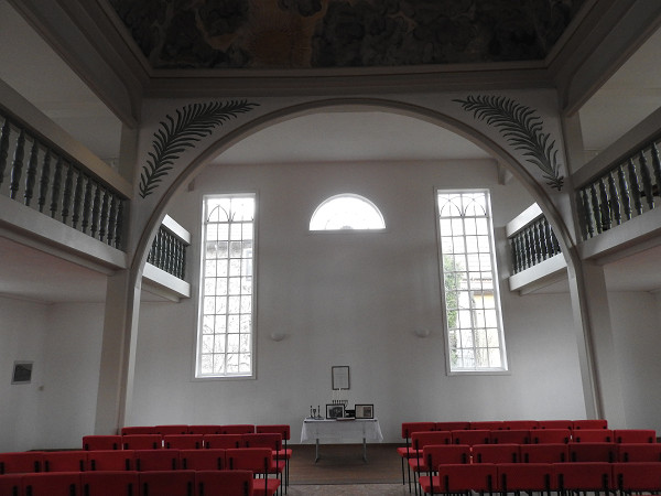 Aschenhausen, 2023, Innenraum der ehemaligen Synagoge in Aschenhausen, CC0