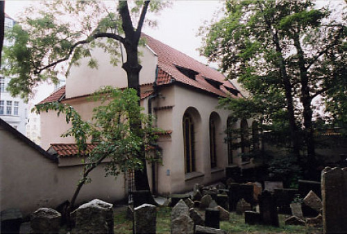 Prag, 2003, Pinkas-Synagoge, Židovské muzeum v Praze, Dana Cabanová