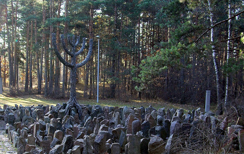 Rumbula, 2009, Gedenkanlage an der Erschießungsstelle, Ronnie Golz