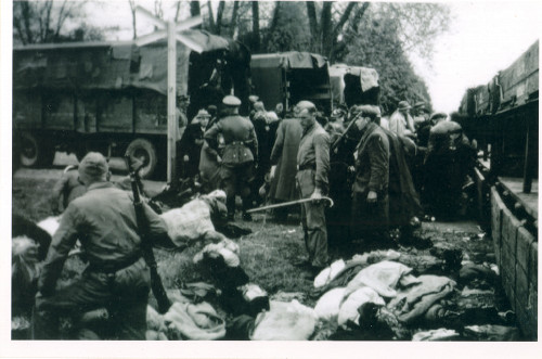 Koło, etwa 1942, Deportation in das Vernichtungslager Kulmhof, Muzeum Okręgowe w Koninie
