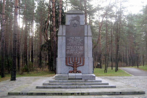 Ponary, 2011, Denkmal für die jüdischen Opfer, errichtet 1991, Stiftung Denkmal