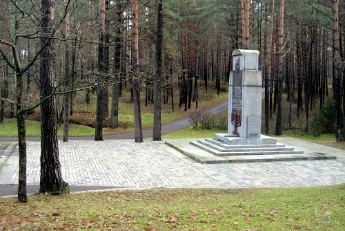 Ponary, 2011, Ansicht des jüdischen Denkmals, Stiftung Denkmal