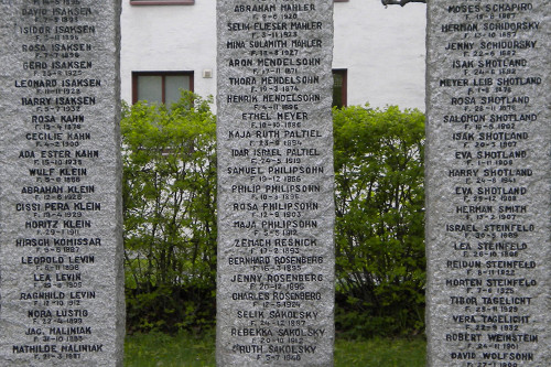 Trondheim, 2010, Namen auf dem Denkmal, Lise Utne