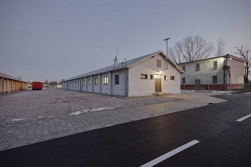 Sered, 2016, Das ehemalige Gelände des Lagers, Múzeum holokaustu v Seredi