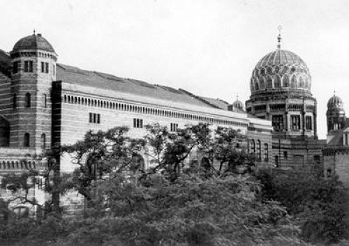 Berlin, o.D., Die Neue Synagoge vor dem Zweiten Weltkrieg, Yad Vashem