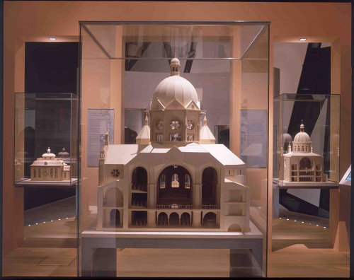 Berlin, 2001, Modell der Synagoge Glockengasse in Köln, Jüdisches Museum Berlin, Marion Roßner