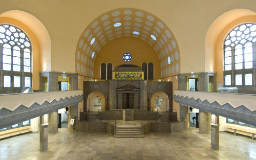 Essen, 2010, Renovierter Innenraum der Synagoge, Stadtbildstelle Essen