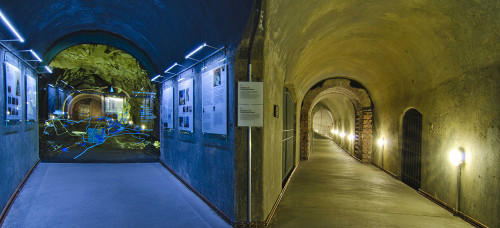 Berchtesgaden, 2012, Bunkeranlage in der Dokumentation Obersalzberg, Institut für Zeitgeschichte / Foto: wunschkind medienproduktion KG