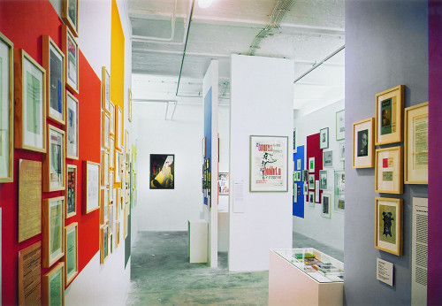 Berlin 2004, Blick in die Dauerausstellung des Schwulen Museums,  Schwules Museum Berlin, Thomas Bruns
