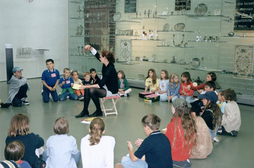 Wien, o.D., Workshop mit Kindern, Jüdisches Museum Wien, Votava