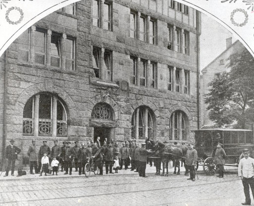 Dortmund, 1907, Das Polizeirevier Steinwache, Stadtarchiv Dortmund